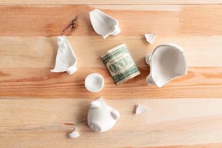 emergency fund cracked open